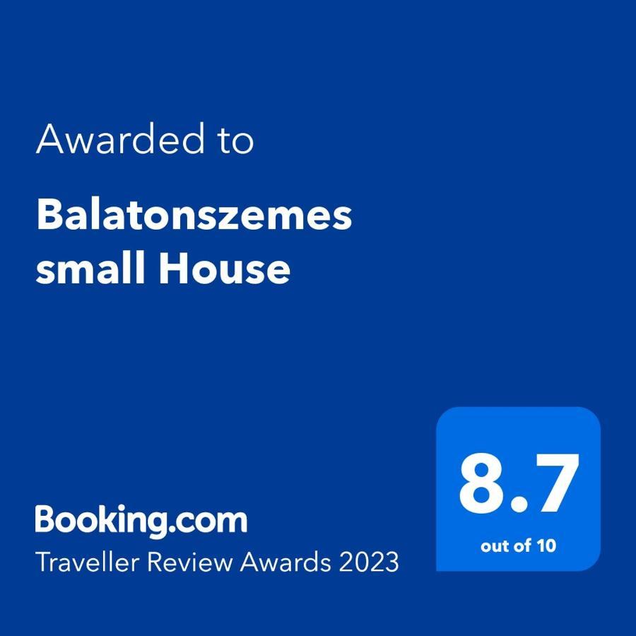 Balatonszemes Small House Eksteriør bilde